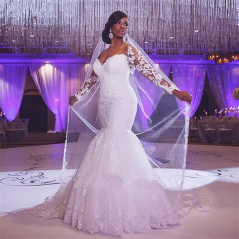 Vestido De Noiva 2019 White Wedding Dress Mermaid Sweetheart Long
