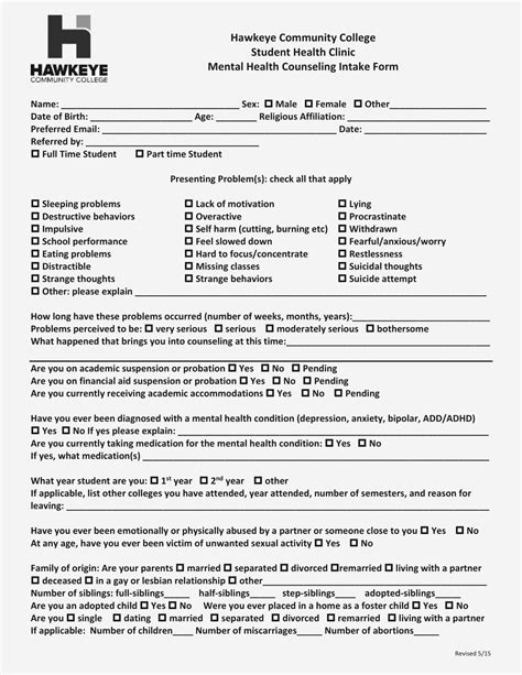 Mental Health Intake Form Template New 13 Reasons Why People Like