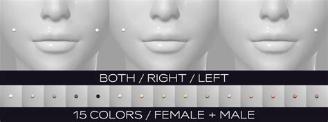 Download Groove Cheek Piercings The Sims 4 Mods Curseforge