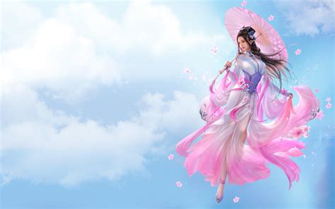 China Anime Beautiful Girl Wallpapers Wallpaper Cave