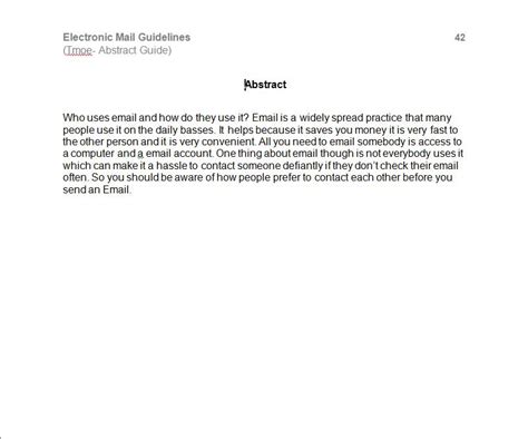 An abstract is one of the most read parts of a research paper. Abstract sample. 3. The Abstract. 2019-02-23