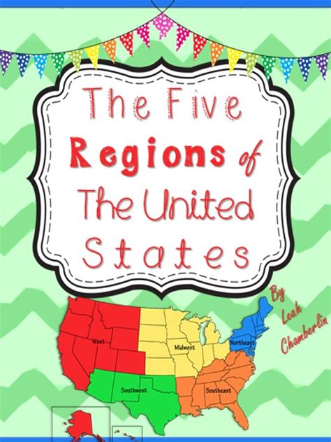 Five Regions Of The United States 4th Grade Social Studies Social