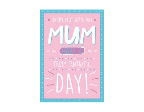 Happy Wonderful Mum Mothers Day Card Mummy Nan Grandma Love Multiple Design Uk Ebay