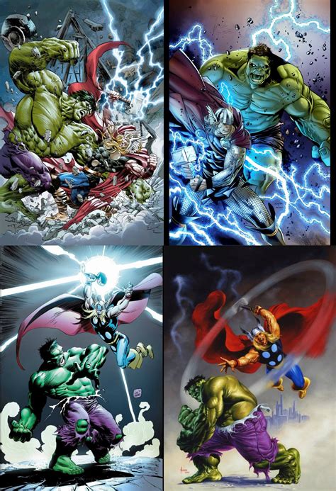 Hulk Vs Thor Hulk Art Thor Art Marvel Comics Wallpaper