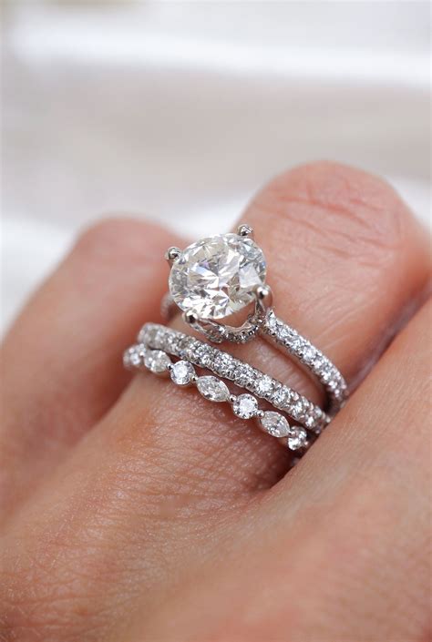 9 Simple Stacked Wedding Rings A Timeless Trend The Fshn