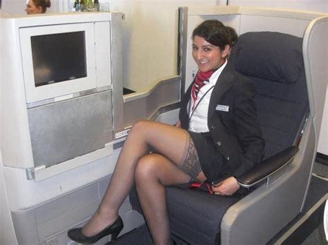 sexy flight attendants flout safety to flaunt their bodies
