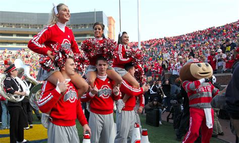 Latest news for onu football. Cheerleaders During Football Game at Michigan - Ohio State ...