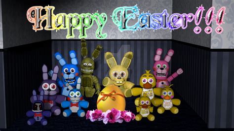 Sfmfnaf Happy Easter By Niallandfoxylover On Deviantart