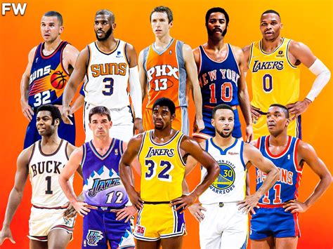 Greatest Point Guards In Nba History Fadeaway World