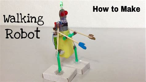 Cool spy toys and gadgets don't need to cost a fortune. How to Make a Walking Robot at Home - Easy to Build ...
