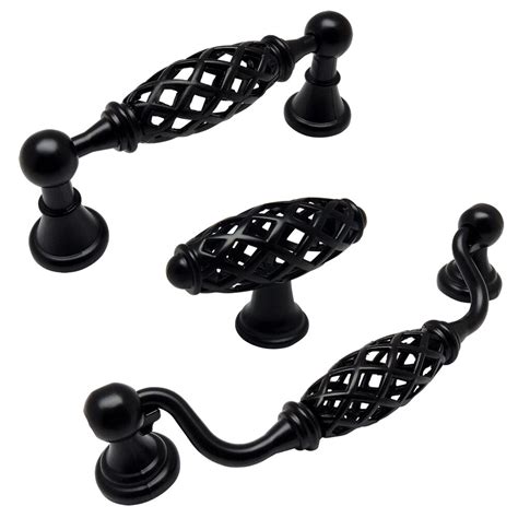 Shop from the latest trends to create an oasis in your. Cosmas 1749 Series Flat Black Birdcage Cabinet Pulls ...