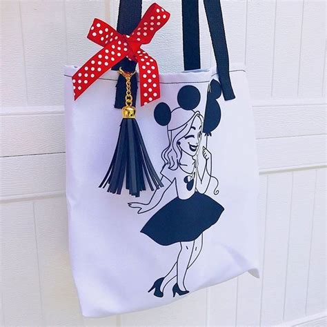 super cute sassy girl tote by thegirlandthecastle shop reopened today disneyfashionista