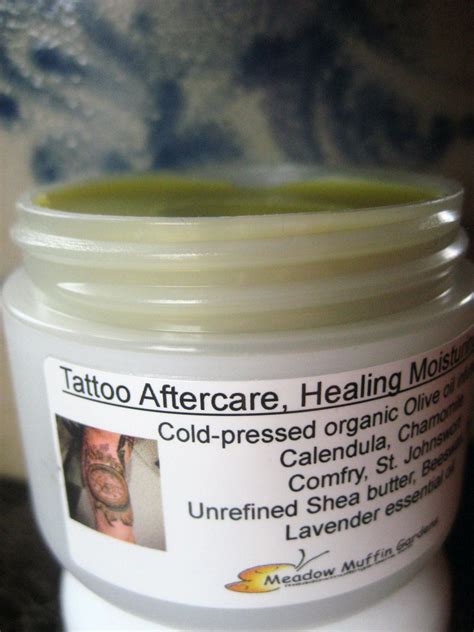 Tattoo Care Salve Balm Inked Tattoo Aftercare Moisturizer Etsy