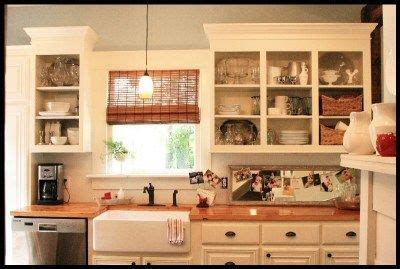 This design uses typical tools from your work shop without expensive cabinet making router i've actually got a post right here to show you how i installed my own kitchen cabinet doors using full overlay hinges. doors removed from upper cabinets to create an open look ...