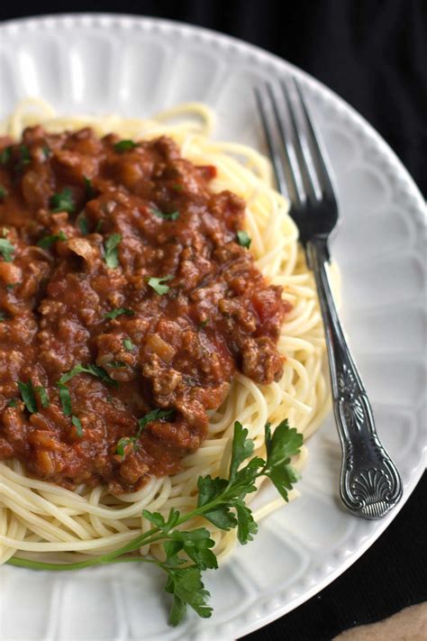 Quick Easy Spaghetti Bolognese Erren S Kitchen