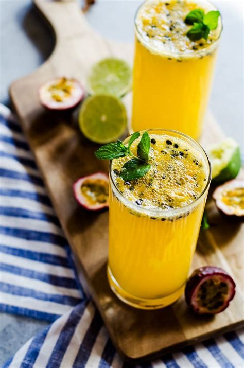 This Passion Fruit Mojito Is The Perfect Tropical Summer Drink For