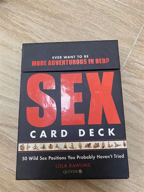 Sex Card Deck 興趣及遊戲 玩具 And 遊戲類 Carousell