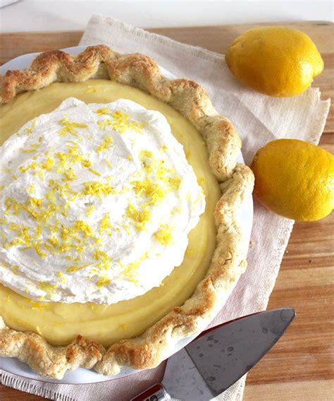 Pour in the melted butter and, using a rubber spatula, stir until well combined. Lemon Sour Cream Pie | Lemon sour cream pie, Desserts ...