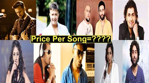 Top 9 Highly Paid Bollywood Playback Singers Youtube