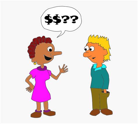 Person Asking For Money Cartoon Free Transparent Clipart Clipartkey