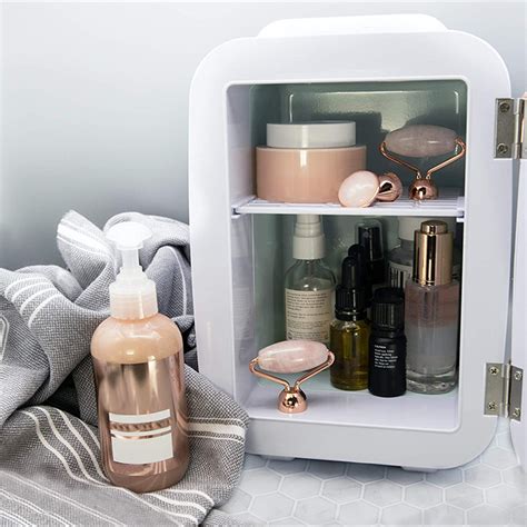 This Beauty Fridge Keeps Your Skincare Products Cool Mini Fridge