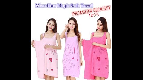 Microfiber Magic Bath Towel Malaysia Youtube