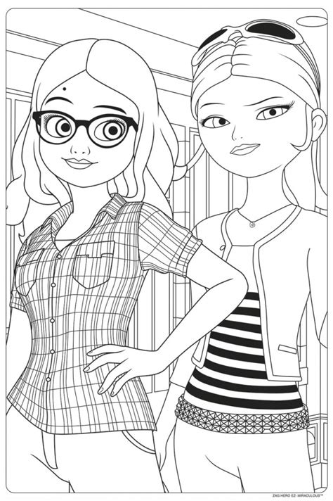 Coloring Pages Ladybug And Cat Noir - coloringpages2019