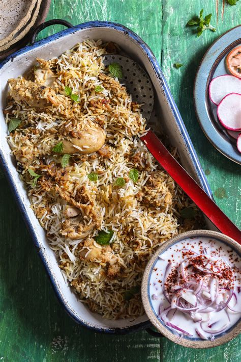 Hyderabadi Chicken Biryani Best And Easiest Biryani Ever