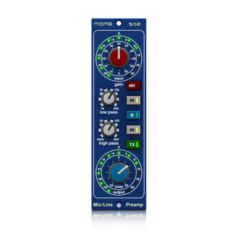 Disc Midas 502 Microphone Preamplifier At Gear4music