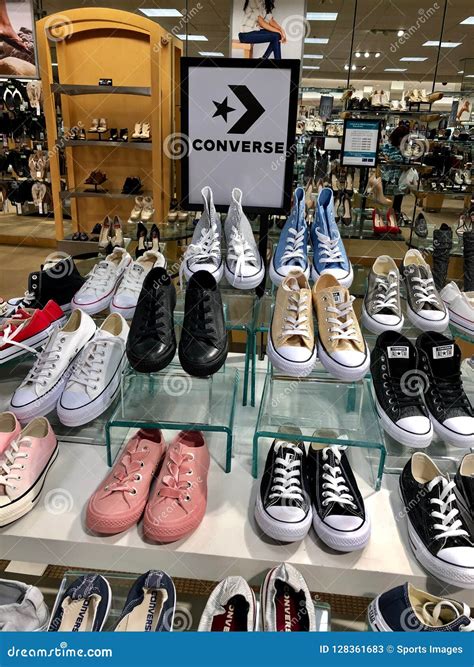 Womens Shoes in a Department Store Editorial Stock Photo - Image of