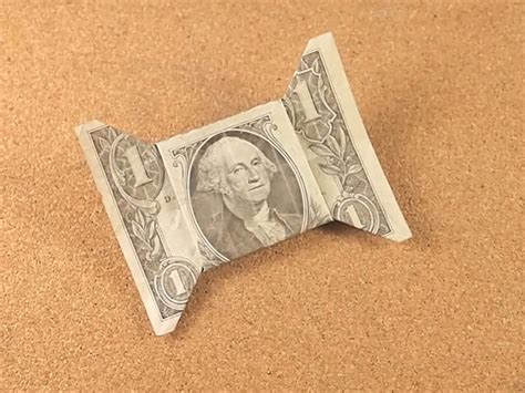 How To Make A Dollar Bill Bow Tie Dollar Bill Origami Easy Dollar