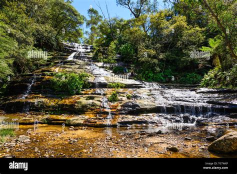 The Katoomba Cascade Is On The Kedumba River In Blue Mountains