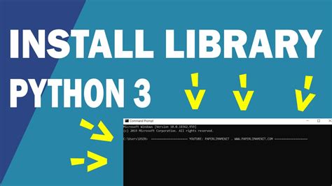2 Cara Install Library Python 3 Dengan CMD YouTube