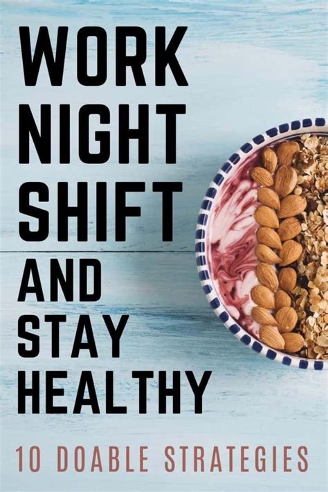 How To Work The Night Shift And Stay Healthy Working Night Shift How