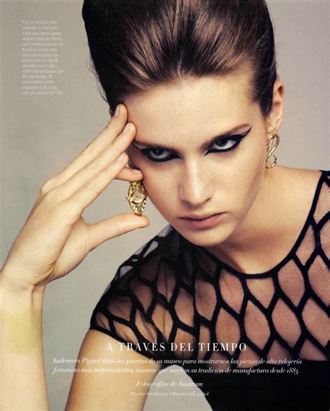 Elite Model Management Toronto Kat Clark In Harpers Bazaar