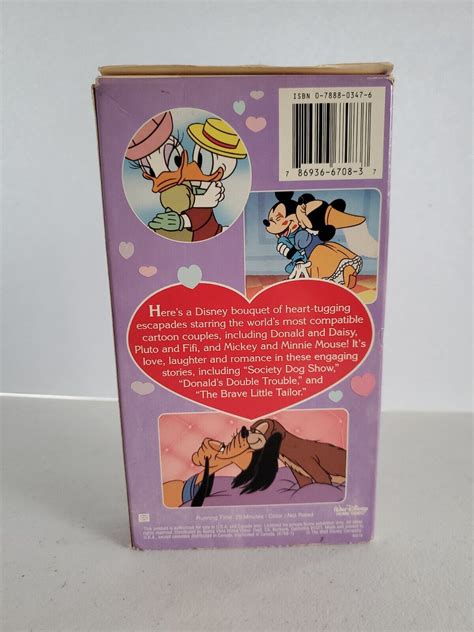 Disney Presents Mickey Loves Minnie Vhs 1996 786936670837 Ebay