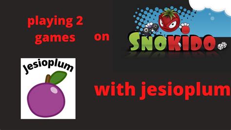 Playing 2 Games On Snokido With Jesioplum Youtube