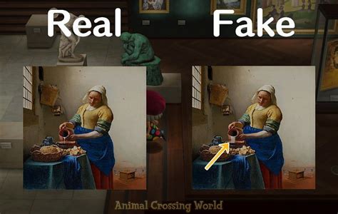 Animal Crossing New Horizons Redds Paintings Real Vs Fake Art Guide