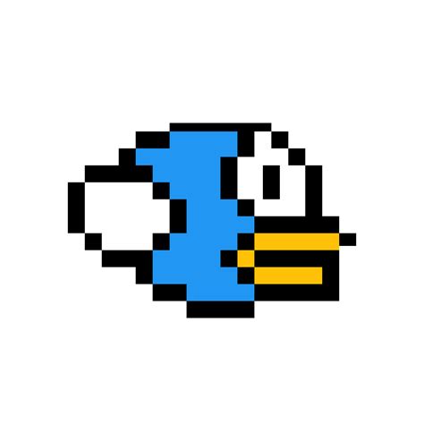 Minecraft Pocket Edition Flappy Bird Pixel Art Image