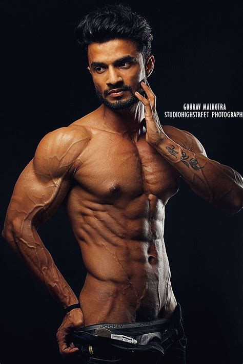 fitness model male india