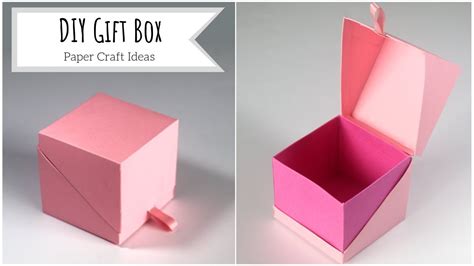 It is to present the explosion gift box for diy surprise box along with exploding photo/picture box where some of you can find in the explosion box amazon. How To Make Gift Box ? DIY Gift Box | EASY Paper Craft ...