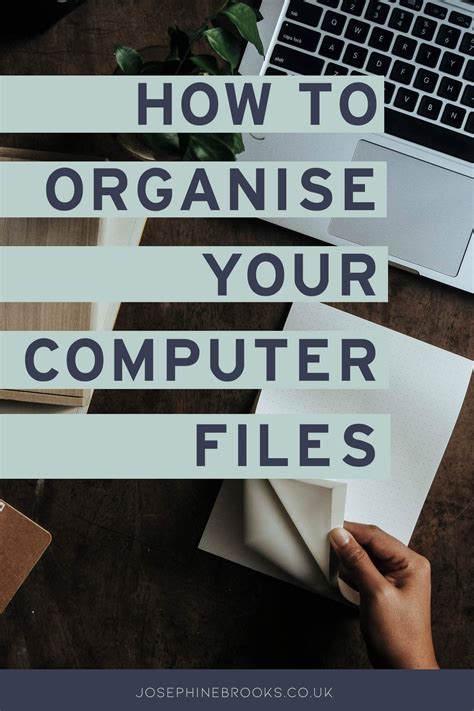How To Organise Your Computer Files And Clear Your Desktop — Josephine