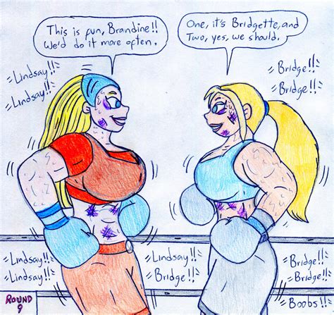 Boxing Lindsay Vs Bridgette By Jose Ramiro On Deviantart