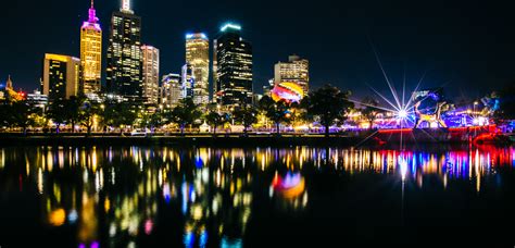 Your city melbourne night stock images are ready. Light Projections Galore At White Night Melbourne | Frugal ...