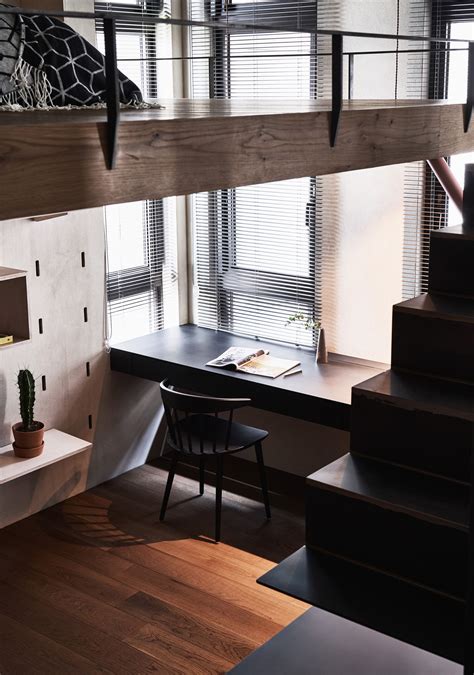 Micro Apartment X In Taiwan Features Multifunctional Built In Furniture