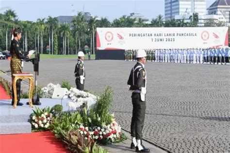 Hari Lahir Pancasila Presiden Joko Widodo Jadikan Ini Sebagai Benteng