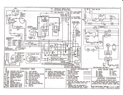 As shown in the diagram, you will need to power up the thermostat and the 24v ac power is connected to the r and c terminals. Rheem Heat Pump Wiring Diagram — UNTPIKAPPS