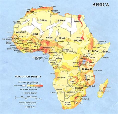 Kaart Landen Afrika Kaart Topografie Landen Afrika