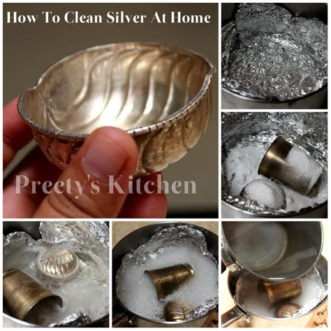 Preetys Kitchen How To Clean Silver At Home Using Natural Cleaners