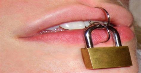 Locked Lip Piercing For MeToo Hashtag POPSUGAR Beauty Australia